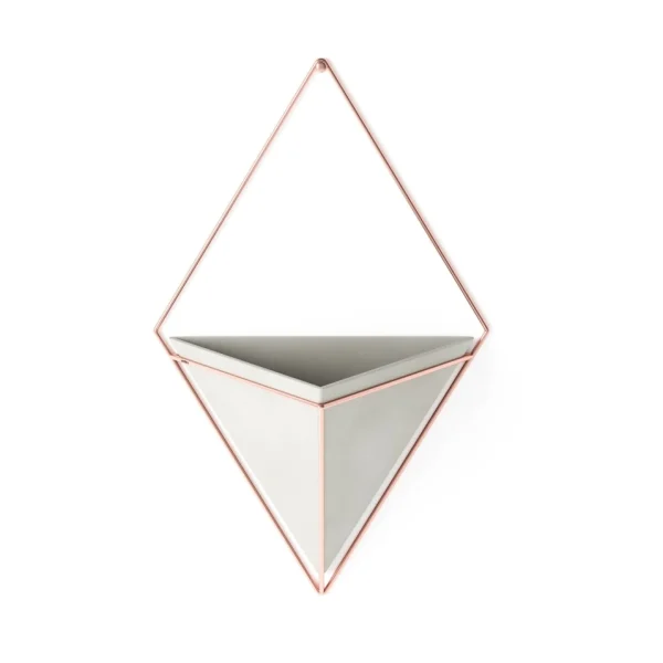 Umbra Large White Wall Planter - Trigg* Wall Planters