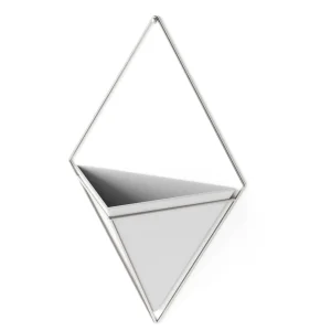 Umbra Large White Wall Planter - Trigg* Wall Planters