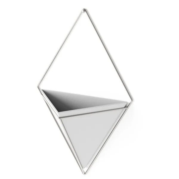 Umbra Large White Wall Planter - Trigg* Wall Planters
