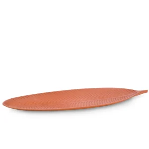 Attitudes Import 2 Leaf Tray - Rusty* Plates, Trays & Containers