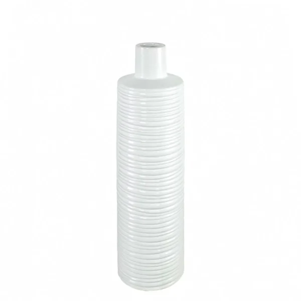 Elby Gifts Line Vase - White* Vases & Pots