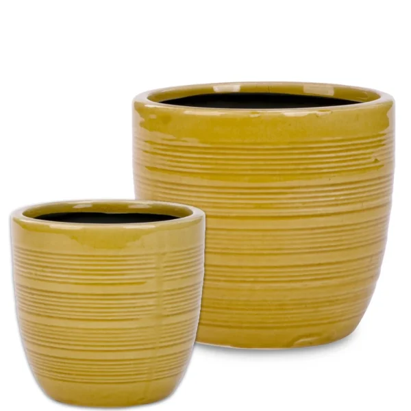 Attitudes Import 2 Lined Pot* Vases & Pots