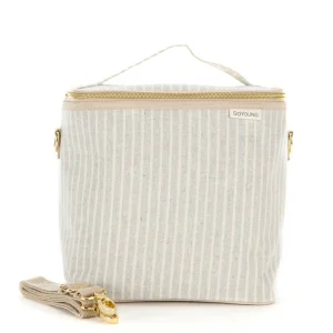 So Young Lunch Box - Sand & Grey Striped* Lunches