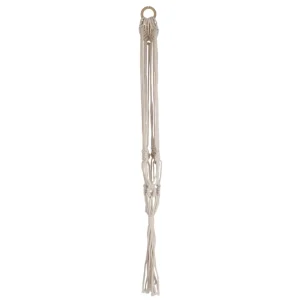 Attitudes Import Macrame For Hanging Planter - Natural* Planters
