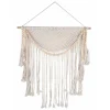 Attitudes Import Macrame With Beads - Natural* Plates & Wall Frames