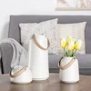 Torre Tagus Mat Vase - Lido White* Vases & Pots