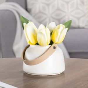 Torre Tagus Mat Vase - Lido White* Vases & Pots