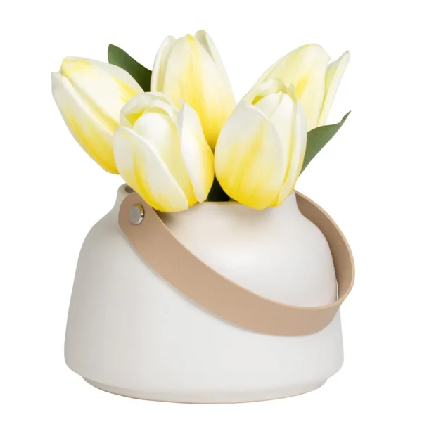 Torre Tagus Mat Vase - Lido White* Vases & Pots