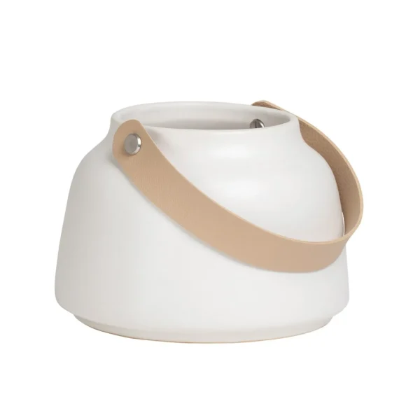 Torre Tagus Mat Vase - Lido White* Vases & Pots