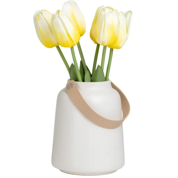 Torre Tagus Mat Vase - Lido White* Vases & Pots