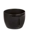 CTG Brands Matt Black Pot - Face* Vases & Pots