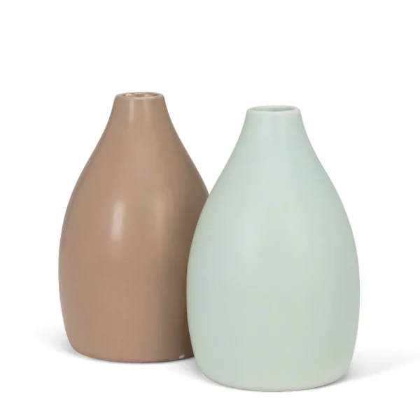 Abbott Matte Green Vase - Cashmere* Vases & Pots