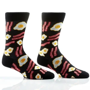 * Men's Socks - Bacon & Eggs* Slippers, Socks & Sandals