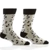* Men's Socks - Musical Notes* Slippers, Socks & Sandals