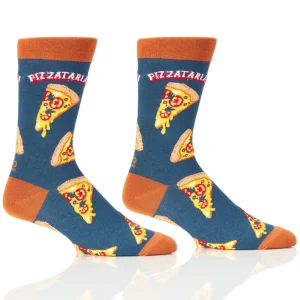* Men's Socks - Pizzatarian* Slippers, Socks & Sandals