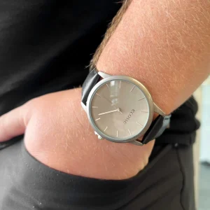 Clock it to ya Men's Watch - Taupe Background* Watchs