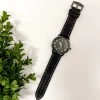 Clock it to ya Men's Watch - White Stitching* Watchs