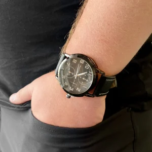 Clock it to ya Men's Watch - White Stitching* Watchs