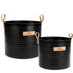 Attitudes Import 2 Metal Basket With Handle* Organization