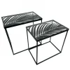 Attitudes Import 2 Metal Table - Leaf* Tables