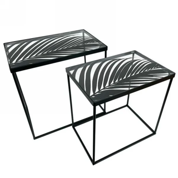 Attitudes Import 2 Metal Table - Leaf* Tables