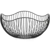 Attitudes Import 2 Metal Wire Basket - Black* Organization