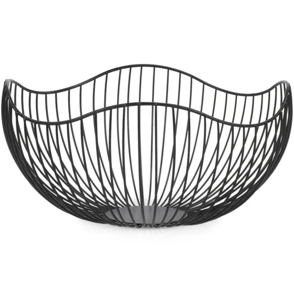 Attitudes Import 2 Metal Wire Basket - Black* Organization
