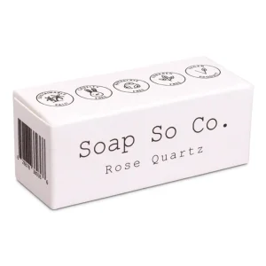 Soap So Co Mini Soap Bar - Rose Quartz* Soaps