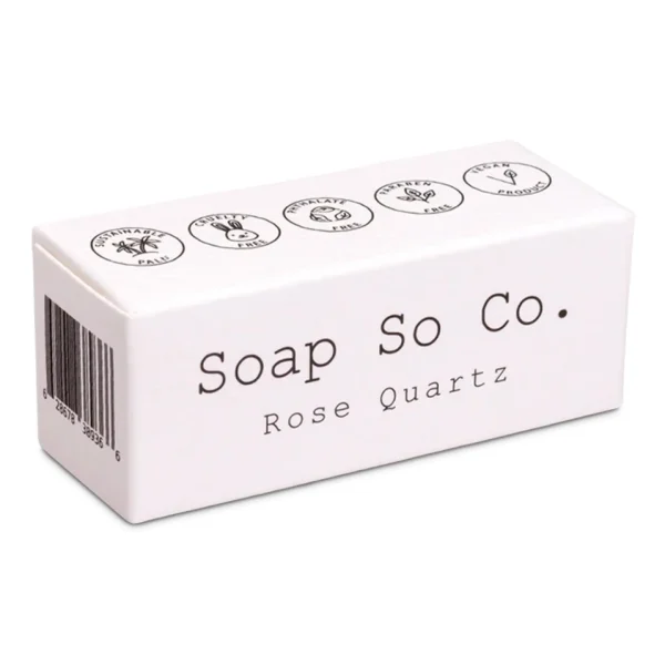 Soap So Co Mini Soap Bar - Rose Quartz* Soaps