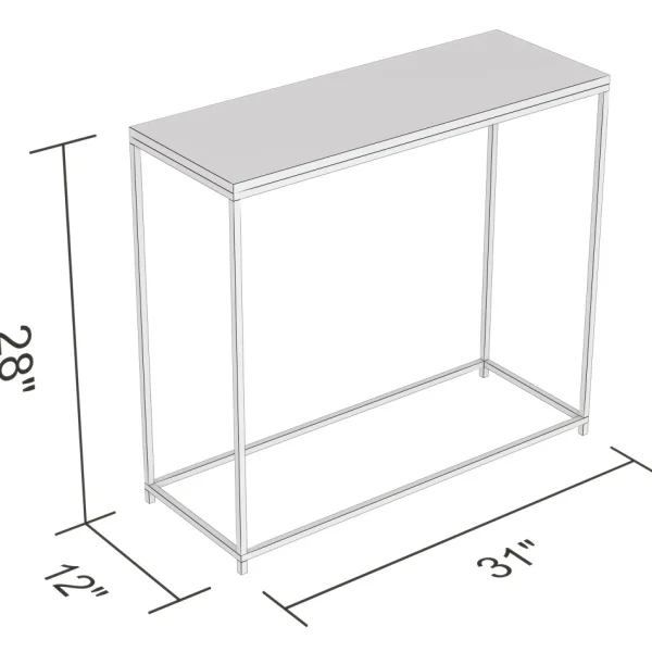 Safdie & Co Modern Console Table With Drawers - .* Tables