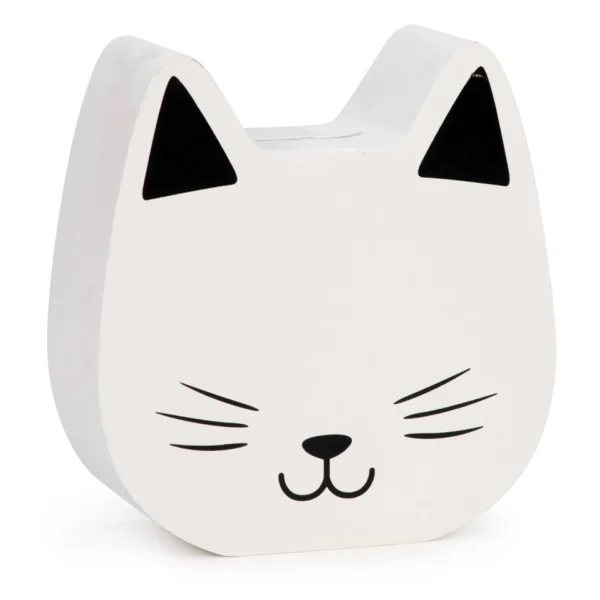 Attitudes Import Money Box - Cat Face* Decorative Objects