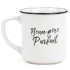 Attitudes Import 2 Mug - Beau-Pere Parfait* Mugs With Text