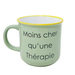 Nostalgia Import Mug - Cheaper Than Therapy* Mugs With Text