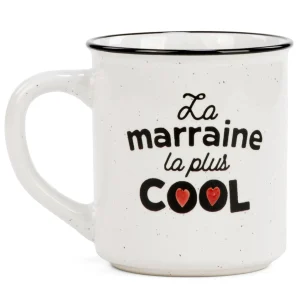 Attitudes Import Mug - Marraine La Plus Cool* Mugs With Text