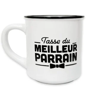 Attitudes Import 2 Mug - Meilleur Parrain* Mugs With Text