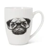 Abbott Mug - Pug With Glasses* Mugs