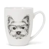 Abbott Mug - Yorkie With Glasses* Mugs