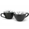 Danesco 2 Mugs Set - Black* Mugs