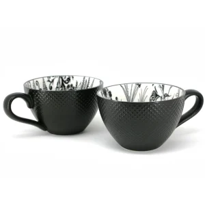 Danesco 2 Mugs Set - Black* Mugs
