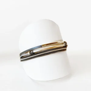 Caracol Multiple Bracelets - Black & Silver* Bracelets