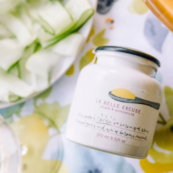 La Belle Excuse Mustard With Olive Oil, Roasted Garlic And White Balsamic* Confits & Seasonings