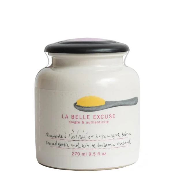 La Belle Excuse Mustard With Olive Oil, Roasted Garlic And White Balsamic* Confits & Seasonings