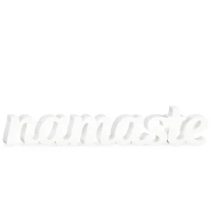 Attitudes Import Namaste Made Of Decorative Wood* Decorative Objects