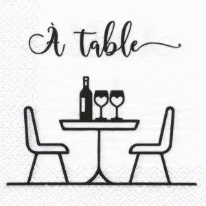 Attitudes Import Napkins - A Table* Tablecloths, Placemats & Napkins