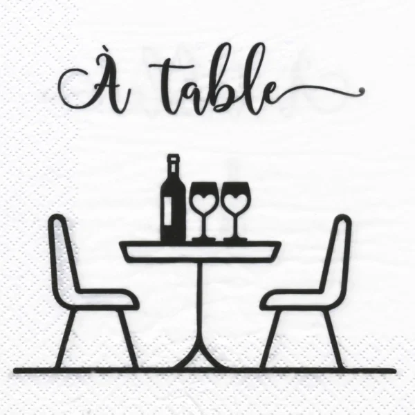 Attitudes Import Napkins - A Table* Tablecloths, Placemats & Napkins