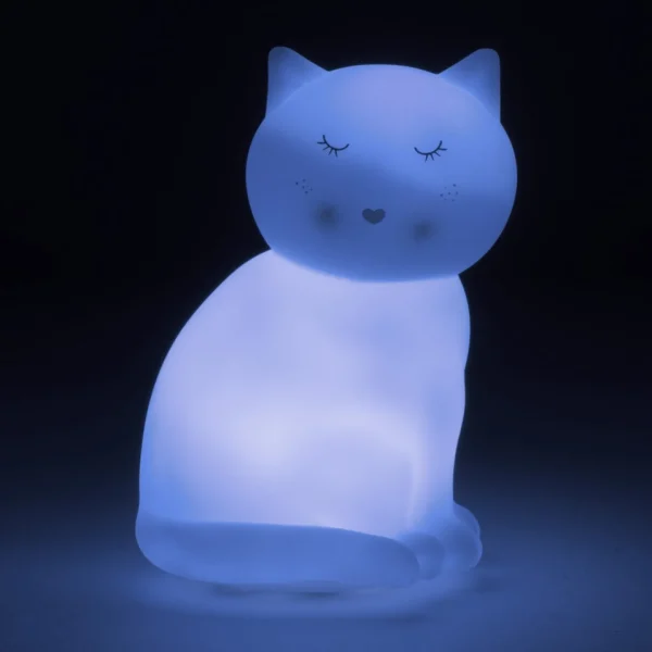 Attitudes Import Nightlight - White Cat* Decorative Objects