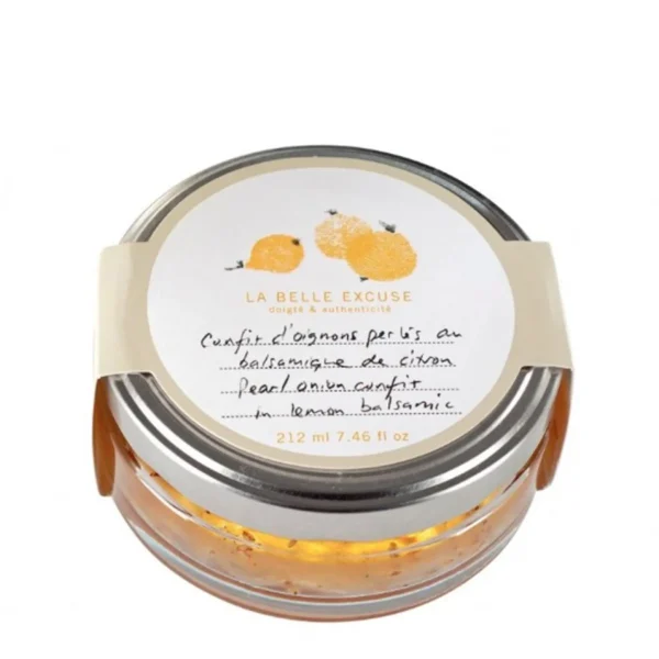 La Belle Excuse Onion Confit With Lemon Balsamic* Confits & Seasonings