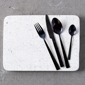 Safdie & Co 16 Piece Cutlery Set - Black* Dishware