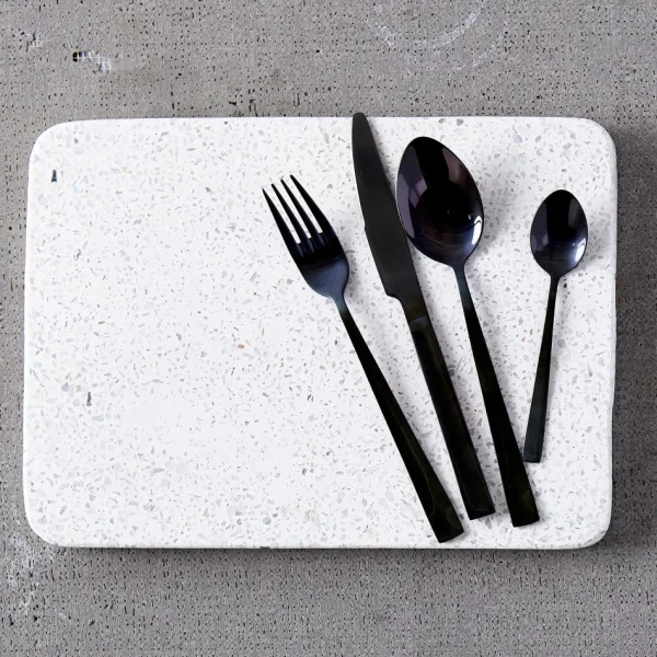 Safdie & Co 16 Piece Cutlery Set - Black* Dishware