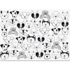 Abbott Placemat - Dogs Faces* Tablecloths, Placemats & Napkins
